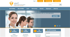 Desktop Screenshot of americanmedtech.org
